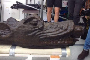 Švedska je uhvaćena glava morskog čudovišta Švedska je uhvaćena glava morskog čudovišta